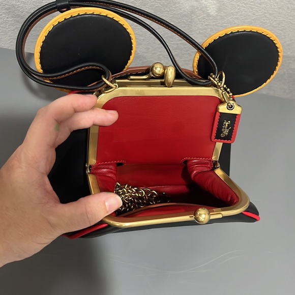 Coach X Keith Haring Disney Kisslock Bag - Picture 4 of 7